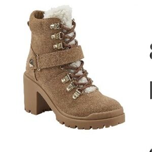 NWOB Faux Fur Trimmed Boots